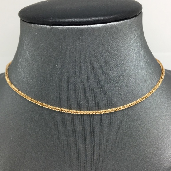Jewelry | 18k Yellow Gold Foxtail Chain 